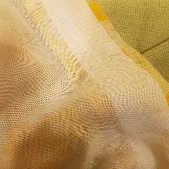 Vintage 60s McInerny Yellow Floral Sundress - Picture 4 of 5